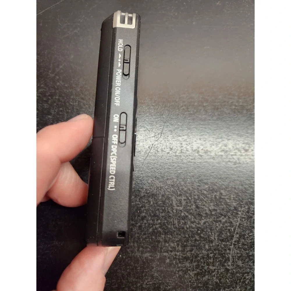 Sony ICD-PX470 Digital Voice IC Recorder Built-in USB MicroSD/M2 Slot Black